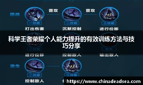 科学王者荣耀个人能力提升的有效训练方法与技巧分享